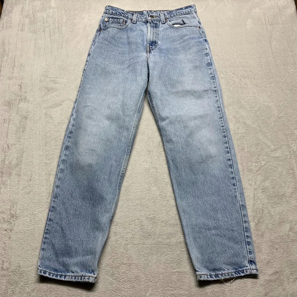 Vintage Levi's 550 Relaxed Fit USA Denim‎ Jeans 32x32 (Fits 31x33) Red Tab 90's